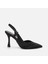01AYH307490A100 Siyah Kadın Taşlı Stiletto 1