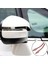 Abs Krom Odyssey 2015 2016 ile Uyumlu Araba Aksesuarları Dikiz Aynası Koruyucu Şerit Krom Çerçeve Trim (Yurt Dışından) 3