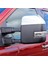 Araba Yan Ayna Kapağı ile Uyumlu F250 F350 F450 F550 2017-2023 Üst Yarım Krom Ayna Muhafazası Araba Aksesuarları (Yurt Dışından) 5