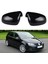 Sağ Parlak Siyah Kanat Ayna Kapı Kapatma Başlığı Kılıf Konut Golf Tavşan Mk5 2006-2010 1K0857538 ile Uyumlu (Yurt Dışından) 4