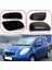 Araba Parlak Siyah Dikiz Yan Cam Ayna Kapağı Trim Arka Ayna Kapakları Yaris 07-11 Prius 04-09 ile Uyumlu (Yurt Dışından) 2