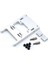 3x 1/16 Rc Araba Metal Direksiyon Servo Depo Yükseltme Sabit Montaj Braketi B1 B14 B16 B24 C24 C14 Araba-Gümüş (Yurt Dışından) 2