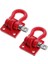 16X Metal Tırmanma Römork Çekme Kancası Tokası, 1/10 Ölçekli Rc Paletli Kamyon D90 SCX10 Araba Için Vinç Kelepçeleri, Kırmızı (Yurt Dışından) 3