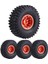 1.9 Beadlock Tekerlekler Tırmanıcı ve Kauçuk Lastikler 120MM Çap 1/10 Rc Araç Axıal SCX10 Iı -4 T6 Turuncu (Yurt Dışından) 2