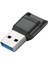 Hafıza Kartı Okuyucu Adaptörü USB 3.0 Tf Pc Bilgisayar Laptop Için Yüksek Hızlı Flaş Siyah (Yurt Dışından) 1