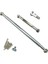 MN86S MN86 MN86KS MN86K Mn G500 Yükseltme Parçaları Metal Direksiyon Çekme Çubuğu Servo Bağlantısı 1/12 Rc Araba Aksesuarları, Gümüş (Yurt Dışından) 1