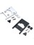 1/16 Rc Araba Metal Direksiyon Servo Depo Yükseltme Sabit Montaj Braketi B1 B14 B16 B24 C24 C14 Araba-Gümüş (Yurt Dışından) 5