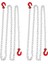 2x 1:10 Rc Paletli Araç Aksesuarları Çekme Zinciri Römork Kancası ile Axial SCX10 90046 CC01 D90 D110 Araba (Yurt Dışından) 1