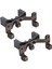 2x Metal Çekme Çubuğu Tabanı Oturma Yeri Montajları Servo Seti C24 C14 C14K C24K 1/16 Rc Araba Kamyon Paletli Yedek Parça Yükseltme Parçaları (Yurt Dışından) 1