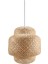 Modern Bambu Sarkıt Işık Rattan Aydınlatma Armatürü Hasır Avize Sepet Tavan Asılı Lamba (Yurt Dışından) 2