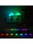Gece Lambası Rgb LED Fişli Lamba 7 Renkli Mini Sevimli Işıklar Çocuk Yatak Odası Abd Için (Yurt Dışından) 2