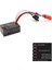 10A Fırçalı Esc 2s 3s 12V Çift Yönlü Hız Kontrol Cihazı Fren LED Kontrolü Rc Araç Araba Tekne Tank Parçaları Için (Yurt Dışından) 2