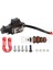 Metal Çelik Tel Otomatik Simüle Vinç 1/10 Rc Paletli Araba Eksenel SCX10 90046 Trx4 D90 Redcat, Siyah (Yurt Dışından) 2