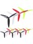4 Paket 7040 7X4X3 3-Blade Pc Pervane Cw Ccw Rc Fpv Freestyle 7 Inç Uzun Menzilli Lr7 Drones Dıy Parçaları (Yurt Dışından) 1