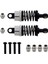 TT01 TT02 Metal Hidrolik Cnc Uzaktan Kumandalı Araba 55MM, Gümüş (Yurt Dışından) 1