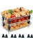 Çift Sepet Için 2x Air Fryer Rafı, 3 Katman, Istiflenebilir Pastırma Rafları, Aksesuarlar DZ201, DZ401 (Yurt Dışından) 2