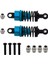 4x TT01 TT02 Metal Hidrolik Cnc Uzaktan Kumandalı Araba 55MM, Mavi (Yurt Dışından) 2