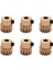 6pc Model Araba 14T Motor Dişli 0.5m Modül R86044 Metal Pinyon Dişlileri 86100 1:10 Rc Araba Aksesuarları (Yurt Dışından) 1