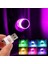 7 Renk Mini USB Işık LED Modelleme Araba Rv Ortam Neon Iç Fiş Lambası Bilgisayar Mobil Güç Gece B (Yurt Dışından) 5