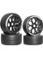 4 Adet 52/107 42/102 Lastik Lastik 17MM Tekerlek Altıgen Arrma 1/7 Felony Model Gt Rc Araba Yükseltme Parçaları Aksesuarları (Yurt Dışından) 2