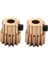 2pc Model Araba 14T Motor Dişlisi 0.5m Modül R86044 Metal Pinyon Dişlileri 86100 1:10 Rc Araba Aksesuarları (Yurt Dışından) 1