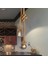 Retro Halat Sarkıt Lambalar Endüstriyel Çatı Katı Eski Uzun Tek Rattan Asılı Lamba LED AMPULLER-100CM (Yurt Dışından) 5