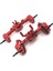 Rc Araba Metal Komple Ön Arka Aks Kiti Fms 1/24 FCX24 Xiaoqi Kırıcı K5 Kırmızı (Yurt Dışından) 1