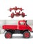 Rc Araba Metal Komple Ön Arka Aks Kiti Fms 1/24 FCX24 Xiaoqi Kırıcı K5 Kırmızı (Yurt Dışından) 3