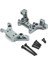 H16 16207 16208 16209 16210 1/16 Rc Araba Yükseltme Parçaları Aksesuarları Için Metal Ön ve Arka Amortisör Kuleleri, Gümüş (Yurt Dışından) 3