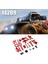 Rc Araba Aksesuarları Metal Salıncak Kolu Direksiyon Kupası Yükseltme Seti Go 1/14 14209 14210 H14BM Araba (Kırmızı) (Yurt Dışından) 3