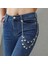 45 cm Kelebek Pantolon Zinciri Kadın Unisex Metal Bel Zinciri Kot Pantolon Zincir Kemer Harajuku Gotik Dekor Anahtarlık (Yurt Dışından) 2