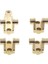 Traxxa -4 82056-4 Pirinç Ön + Arka Omurga Çubuk Tutucular Toplam 44G Seti Uzaktan Kumandalı Araba Aksesuarları (Yurt Dışından) 4