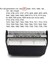 3x Yedek Tıraş Makinesi Folyo Kesici Bıçak 30B 330 199 197S-1 195S-1 4845 4745 5743 7516 7475 7493 7763 7783 (Yurt Dışından) 4