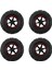 4 Adet 1.9 Inç 96MM 1/10 Ölçekli Lastikler ve Jantlar SCX10 CC01 D90 Rc Kaya Tırmanıcı Parçaları Için (Yurt Dışından) 1