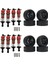 4x Metal ve Kauçuk Lastik Seti SG1603 SG1604 SG1605 UD1601 UD1602 UD1603 1/16 Rc Araba Parçaları, Siyah (Yurt Dışından) 1