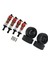 4x Metal ve Kauçuk Lastik Seti SG1603 SG1604 SG1605 UD1601 UD1602 UD1603 1/16 Rc Araba Parçaları, Siyah (Yurt Dışından) 2