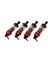 4x Metal ve Kauçuk Lastik Seti SG1603 SG1604 SG1605 UD1601 UD1602 UD1603 1/16 Rc Araba Parçaları, Siyah (Yurt Dışından) 4