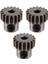 3 Adet 3.175MM Şaft Çelik Pinyon Motor Dişlisi 32DP 48DP 64DP M0.6 1/10 1/8 Rc Araba 3650 3660,17T (Yurt Dışından) 2