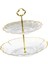 Cupcake Stand Cake Stand Pasta Düğün Partileri Kutlaması 2 Katman (Yurt Dışından) 5