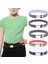 Unisex Kanvas Çizgili Kemerler Alaşım Toka Ayarlanabilir Erkek Kız Elastik Kemer Kemer Çocuk Pantolon Aksesuarları 35-75 cm (Yurt Dışından) 4