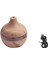 Ahşap Desenli Aromaterapi USB Nemlendirici Su Damlacıkları Hava Arıtma Esansiyel Yağ Aroma Difüzörü Yaratıcı Ev Tahılı (Yurt Dışından) 4