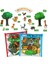 Storytling Orman Hayvanı Ft Sheet Erken Eğitim Çocuklar 25PCS Kırmızı (Yurt Dışından) 2