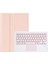 OP12-A Bluetooth Klavye Pu Kılıf Oppo Pad Air 10.4 Inç Pembe (Yurt Dışından) 1