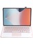 OP12-A Bluetooth Klavye Pu Kılıf Oppo Pad Air 10.4 Inç Pembe (Yurt Dışından) 2