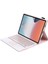 OP12-A Bluetooth Klavye Pu Kılıf Oppo Pad Air 10.4 Inç Pembe (Yurt Dışından) 3