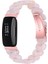 Fitbit Inspire 3 Pembe Çiçek Için Oval Reçine Yedek Kayış (Yurt Dışından) 1