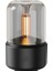 120ML Simüle Mum Işığı Aroma Difüzör DQ702 (Siyah) Siyah (Yurt Dışından) 1