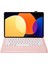 Xiaomi Pad 6s Pro 12.4 Pembe Için Klavye Tablet Deri Kılıf A0N10 (Yurt Dışından) 3