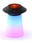 HX126 Rgb Işık Simülasyonlu Alev Nemlendirici Siyah (Yurt Dışından) 1
