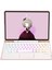 Samsung Galaxy Tab S6 Lite Pembe Klavye Kılıfı (Yurt Dışından) 4